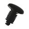 Fir Tree Clip | Small Gradation & Narrow Shape | Quick Installation | 25 PCS | Black Plastic | by Wurth