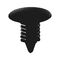 Pine Tree Clip with Large Gradation | Quick Press-In Installation | Universal Fit | Black | @Pack of 25 | by Wurth