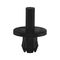 Plastic Expanding Rivet | Multiple Slits for Secure Expansion | Black Color | @Pack of 10 | by Wurth