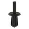 Plastic Expanding Rivet | Multiple Slits for Secure Expansion | Black Polyoxymethylene | @Pack of 25 | by Wurth
