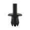 Plastic Expanding Rivet | Multiple Slits for Secure Expansion | Durable Black PA 66 | @Pack of 25 | by Wurth