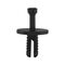 Plastic Expanding Rivet with Cap | Quick Fastening | High Retention Force | Universal Fit | @Pack of 50 | by Wurth