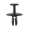 Plastic Expanding Rivet with Cap | High Retention Force | Easy Installation | Black | @Pack of 25 | by Wurth