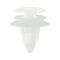 Interior Trim Clip with Half-Round Head | Suitable for Oval Holes | Durable Polyoxymethylene | @Pack of 25 | by Wurth
