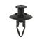 Screw Rivet Tapers Downwards | Adjustable Installation | Black Polyamide | @Pack of 25 | by Wurth