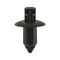 Push In Rivet Without Cap | High Retention Force | Easy Installation | Black | @Pack of 25 | by Wurth