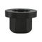 Plastic Hexagon Nut | Durable PA 6 Material | Quick Mounting | Black Color | @Pack of 25 | by Wurth