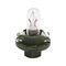 Plastic Socket Bulb for Instrument Lighting | Olive Green | 12V 1.3W | PCB Fitting | @Pack of 10 | by Wurth