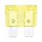 Flat Blade Fuse ATO ISO 8820-3 | 20A Max Current | Tin Plated Contacts | Yellow Color | @Pack of 10 | by Wurth