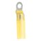 Heat-Shrink Crimp Ring Connector | IP67 Rated | 40% Faster Shrinking | Yellow Color | @Pack of 10 | by Wurth