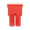 Automotive Plug In Fuse 50A | OEM Quality | Red Color for Easy Identification | by Wurth