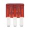Flat Blade Fuse MICRO 3 | 7.5A Max Current | Silver Plated Contacts | Ochre Brown | @Pack of 10 | by Wurth
