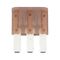 Flat Blade Fuse MICRO 3 | 5A Current | Silver Plated | Brown Color | @Pack of 10 | by Wurth
