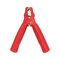 Charger Clamp Fully Insulated 1000A | Galvanised Brass | Cold-Resistant EVA | Red | @Each of 1 | by Wurth