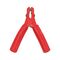 Charger Clamp Fully Insulated 600A | Zinc-Plated Steel | Cold-Resistant Insulation | Red | @Each by Wurth