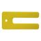 Horseshoe Packers | 200 PCS | High-Quality Polypropylene | Yellow Color-Coded | by Wurth