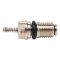 Universal Valve 10 PCS | R134a Compatible | Silver Finish | by Wurth