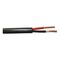 Vehicle Flat Cable FLRYY PVC | 2 x 1.5 mm² | AC 50V & DC 60V | Black | @25 Meter by Wurth