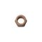 Exhaust Slotted Nut DIN 14441 | Reduced Wrench Size | Copper-Plated Steel | @Pack of 10 | by Wurth
