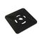 Self-Adhesive Cable Tie Base | Nylon Material | Black Color | High Flexibility | @Pack of 100 | by Wurth