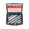 Cable Tie Natural Assortment | 250 Pieces in Sturdy Case | Silicone-Free | Temperature Resistant -40 to 85°C | by Wurth