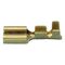 Blade Receptacle Uninsulated | Brass Material | Unsealed Design | Plain Surface Finish | @Pack of 25 | by Wurth