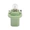 Plastic Socket Bulb BX85D | 12V 2W | Pastel Green Light | Designed for PCBs | @Pack of 10 | by Wurth