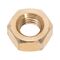Hexagon Nut ISO 4032 Brass | M3 Nominal Diameter | Plain Surface | @Pack of 100 | by Wurth