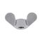Wing Nut DIN 315 | Round Wing Shape | A2 Stainless Steel | Plain Finish | @Pack of 10 | by Wurth