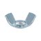 Wing Nut Edged Wing Shape American Type | Zinc Plated | M4 Metric Thread | @Pack of 10 | by Wurth