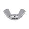 Wing Nut A4 Stainless Steel | Edged Wing Shape | M8 Thread | Plain Finish | @Pack of 10 | by Wurth