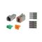 Deutsch DT Series 6 Pin Socket Plug Set | Complete Kit for Reliable Connections | by Wurth