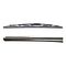 Replacement Rubber Wiper Blades | Universal Fit | Graphite Coating | Long Service Life | @Pack of 20 | by Wurth