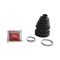 Universal Axle Boot Set | Neoprene Material | 4 Pieces with Bands & Grease | by Wurth