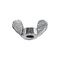Wing Nut DIN 315 | M10 Round Wing Shape | Zinc-Plated & Blue Passivated | @Pack of 5 | by Wurth