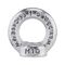 Ring Nut DIN 582 | Steel C15E | Zinc-Plated & Blue Passivated | Load Capacity 1200 kg | @Pack of 5 | by Wurth