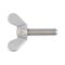 Wing Screw Round Wings DIN 316 | A2 Stainless Steel | Corrosion Resistant & Hand-Operable | @Pack of 10 | by Wurth