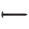 Pan Head Tapping Screw with Flange | Steel Material | Black Top Coat Finish | Full Thread Design | @Pack of 50 | by Wurth