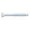 ASSY®plus 4 TH Glass Strip Screw | Hardened Zinc-Plated Steel | 60° Top Head | White | @Pack of 500 | by Wurth