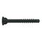 ASSY®plus 4 A2 TH Terrace Construction Screw | Stainless Steel A2 Black | Grooved Shank & Partial Thread | @Pack of 250 | by Wurth