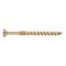 Zinc-Plated Yellow Chipboard Screw | Corrosion Resistant | Countersunk Head | AW Drive | @Pack of 50 | by Wurth