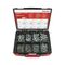 Hexagon Nut Self Locking Assortment | 600 Pieces | Zinc-Plated Steel | DIN 985 Standard | by Wurth