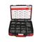 Pan Head Screws Hexagon Nuts Assortment | 1,065 Pieces | A2 Stainless Steel | Organized System Case | by Wurth