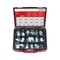 Wing Repair Washer Assortment | 1400 Pieces | Zinc-Plated Steel | Blue Passivated Finish | by Wurth