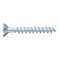 MDF Fittings Screw | Full Thread Countersunk Head | Zinc-Plated Steel | @Pack of 100 | by Wurth