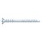 Jamo Plus 4 CSMP Screw | Adjustable Distance Mounting | Zinc-Plated Steel | Countersunk Head | @Pack of 100 | by Wurth