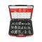 Hexagonal Bolt and Nut Assortment | 890 Pieces | Zinc-Plated Lock Washers | Organized Storage Case | by Wurth