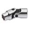3/8 Inch Cardan Joint Insert Short | Chrome-Plated | Hexagon Socket Compatibility | by Wurth