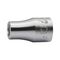 1/2 Inch Socket Wrench Insert Short | Chrome Plated | POWERDRIV Technology | Ball Catch Groove | by Wurth