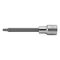 1/2 Inch Socket Wrench Insert for TX50 Screws | Long Design | Chrome Plated | by Wurth